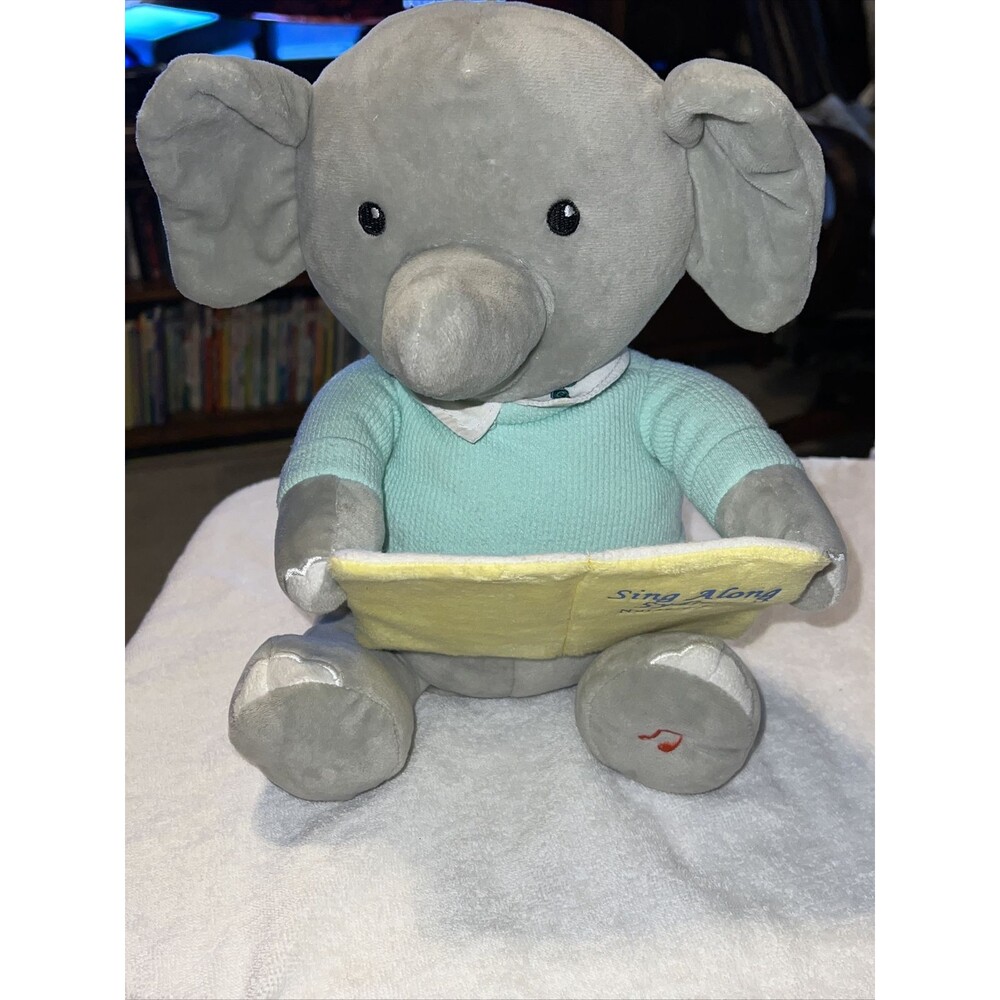 Cuddle Barn Animated Sing Along Sydney Elephant 5 Nursery Songs Tested